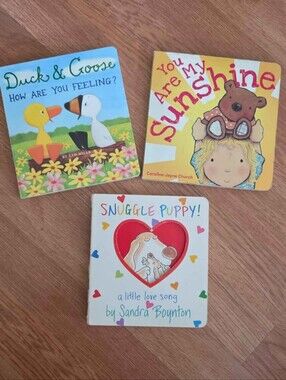 3 Toddler Board Books